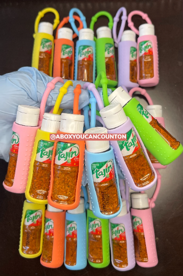 Mini tajin keychain discount