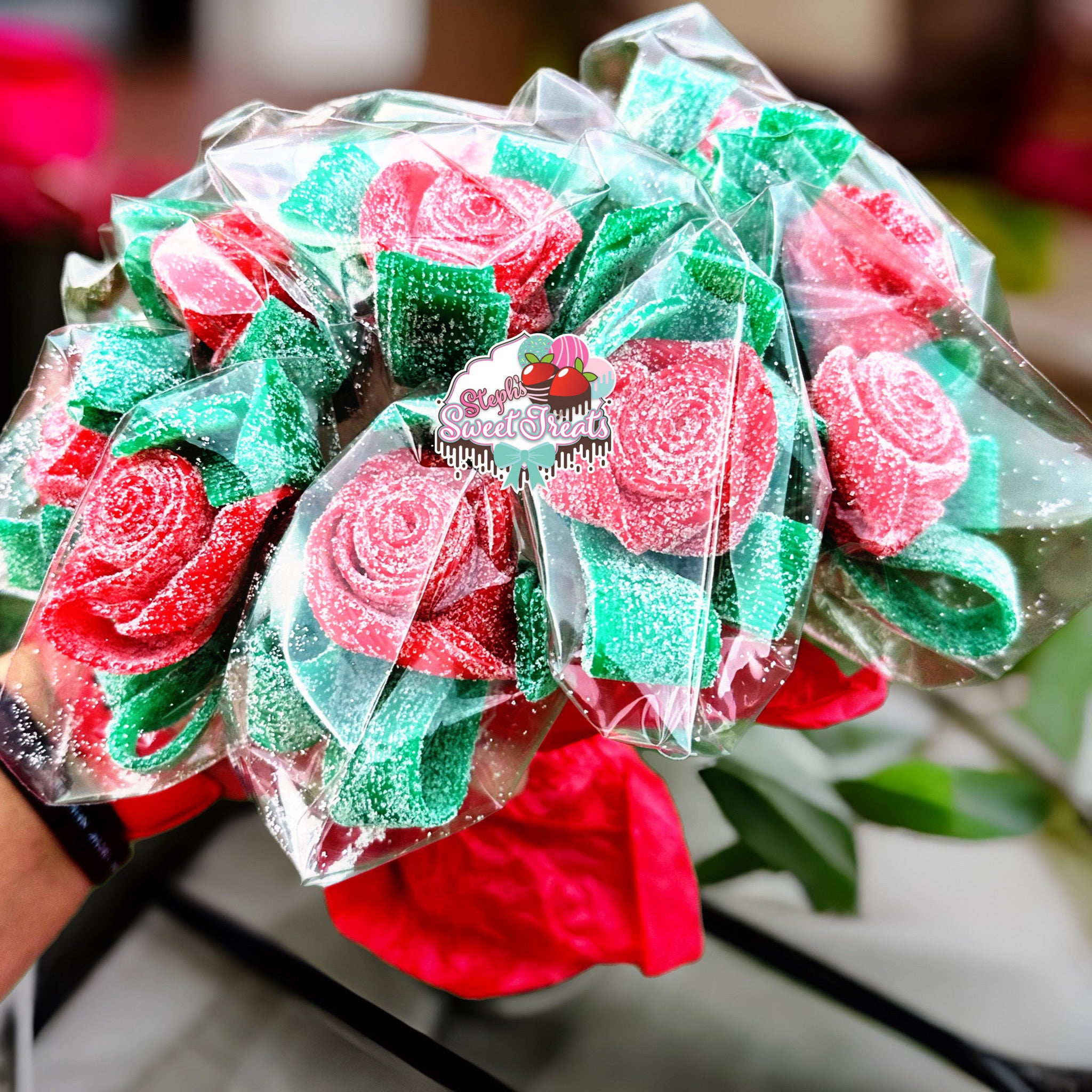 40 Count Roses Sour Belt Rose Bouquet, 12 Count – A Box You Can Count On