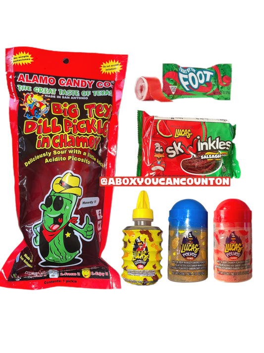 Chamoy Pickle Kit -6 ITEMS