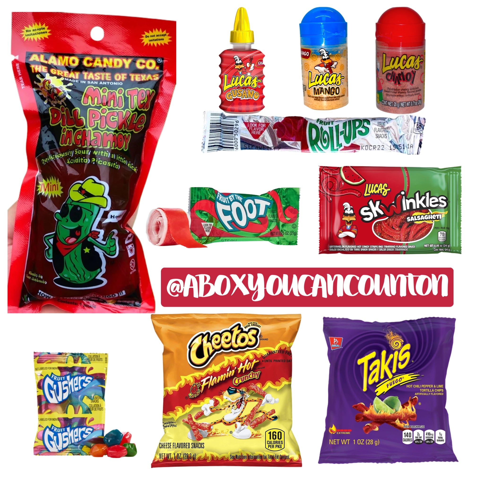 MINI Chamoy Pickle Kit, 10 Items – A Box You Can Count On